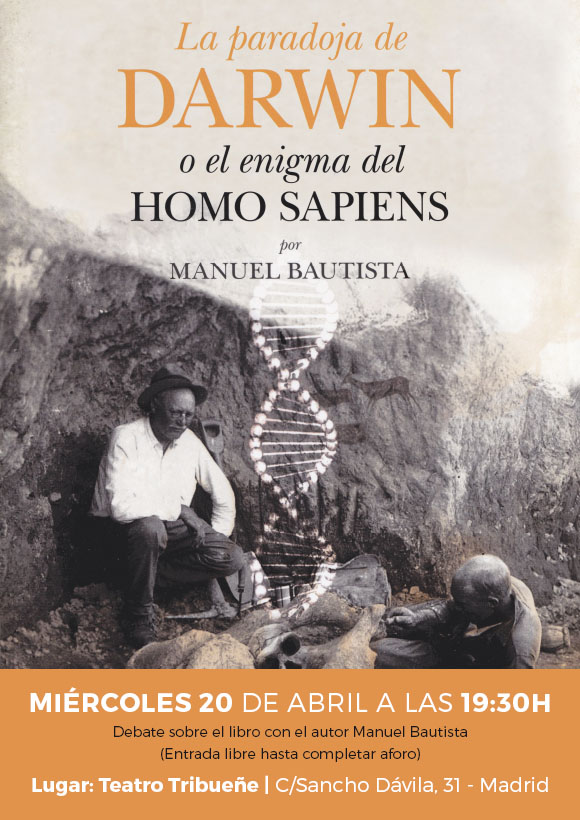 LA PARADOJA DE DARWIN O EL ENIGMA DEL HOMO SAPIENS: DEBATE CON EL AUTOR